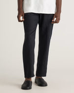 100% European Linen Drawstring Beach Pants - US 8457