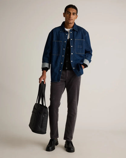 Organic Stretch Corduroy 5-Pocket Pants - US 8020