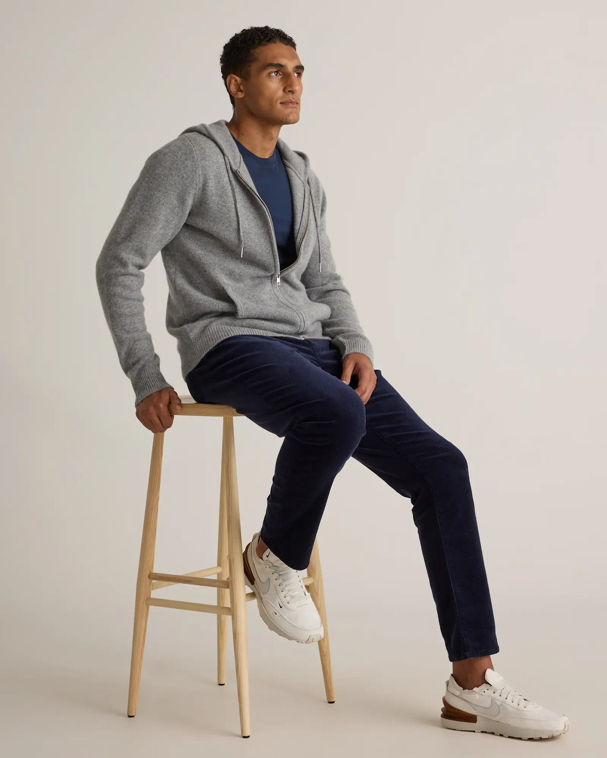 Organic Stretch Corduroy 5-Pocket Pants - US 2061