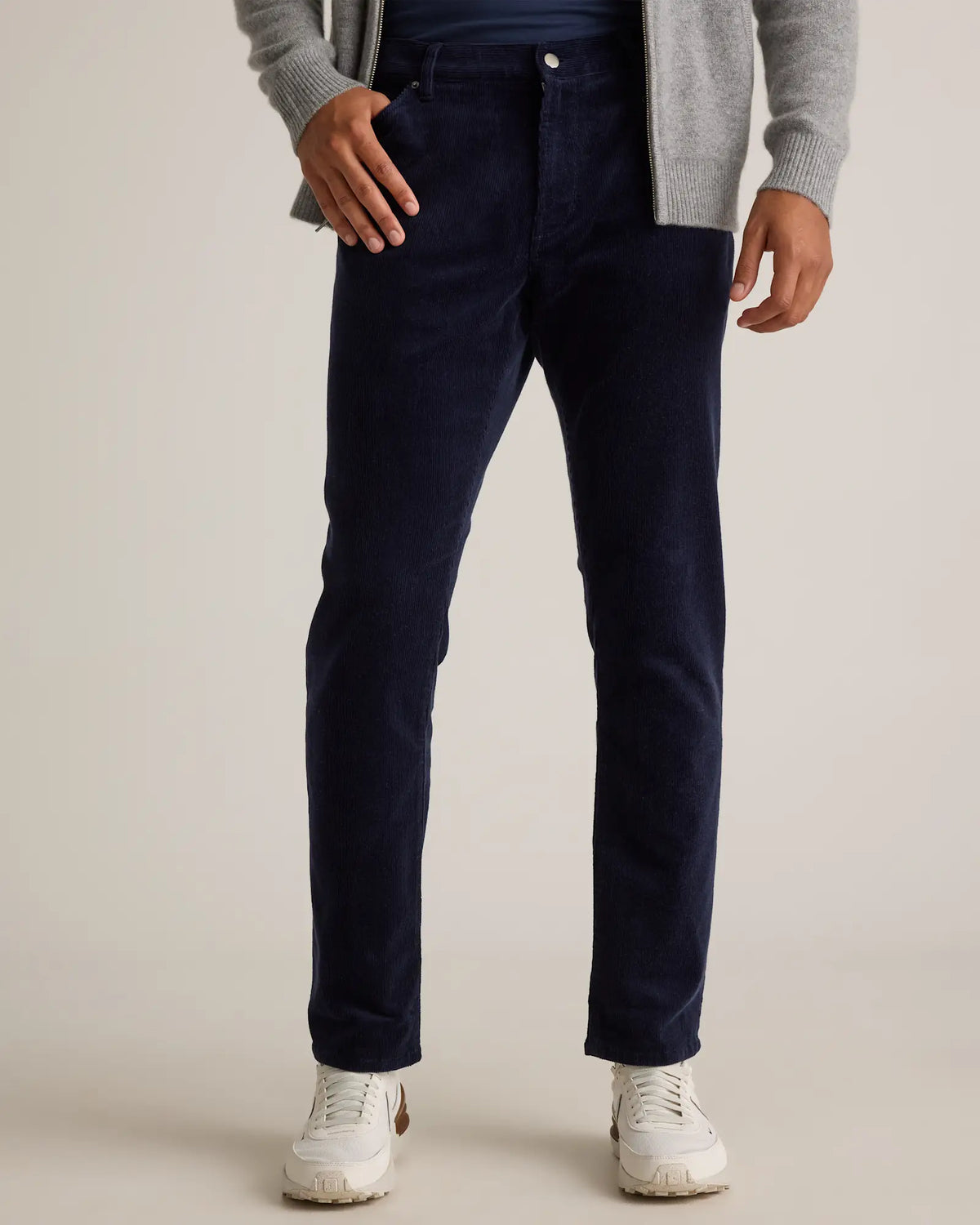 Organic Stretch Corduroy 5-Pocket Pants - US 2061