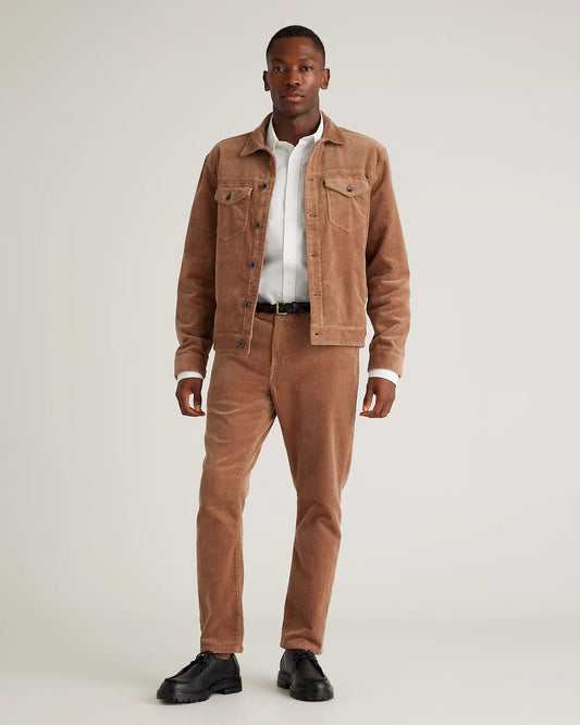 Organic Stretch Corduroy 5-Pocket Pants - US 7432
