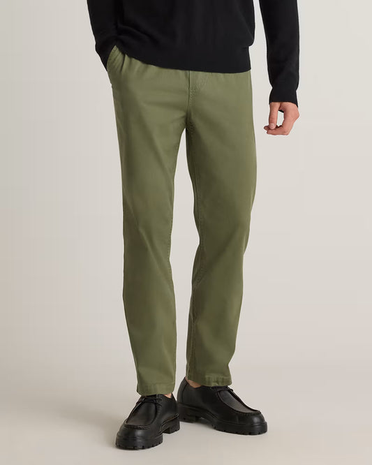 Cotton Chino Drawstring Pants - US 6172