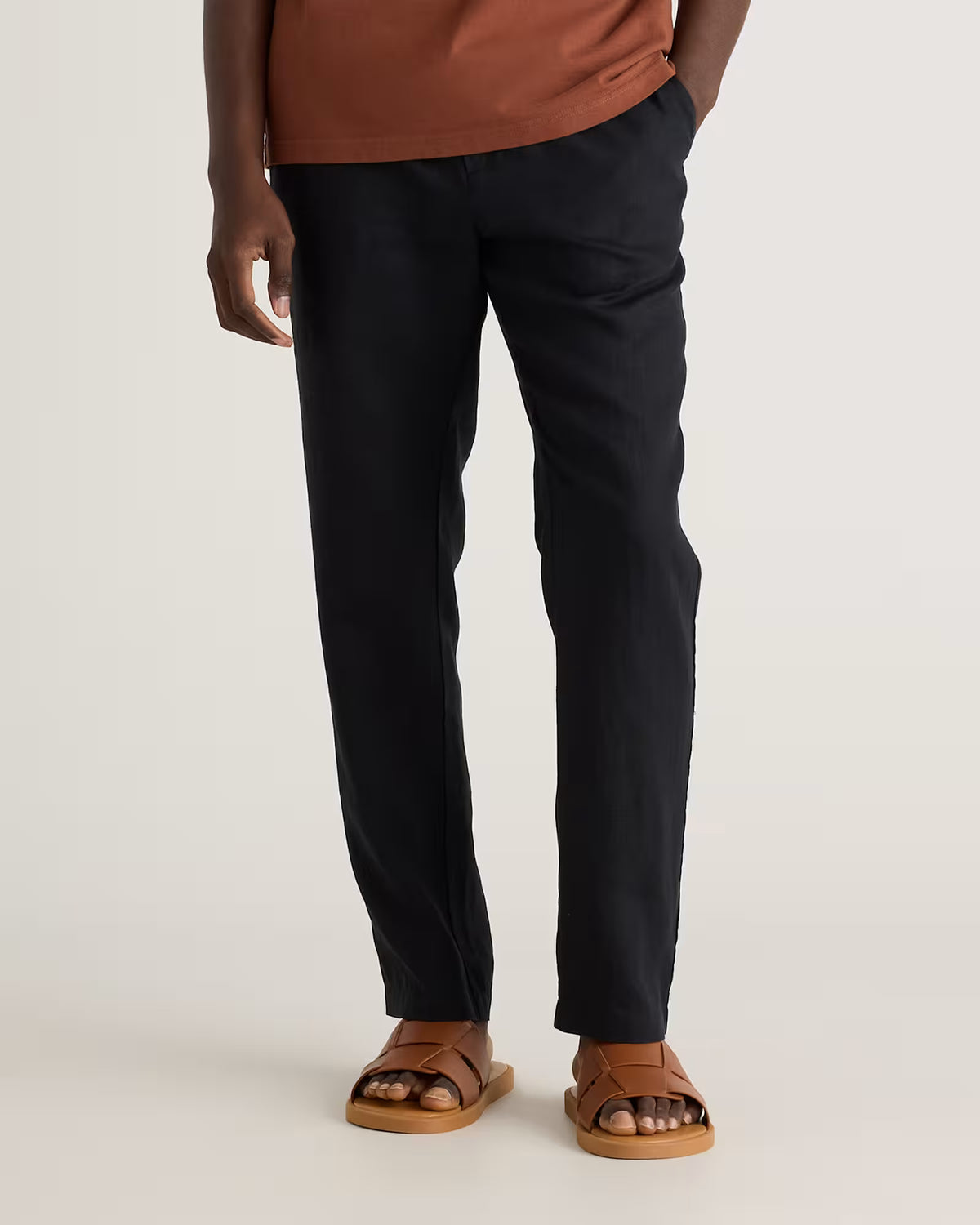 100% European Linen Pants - US 0196