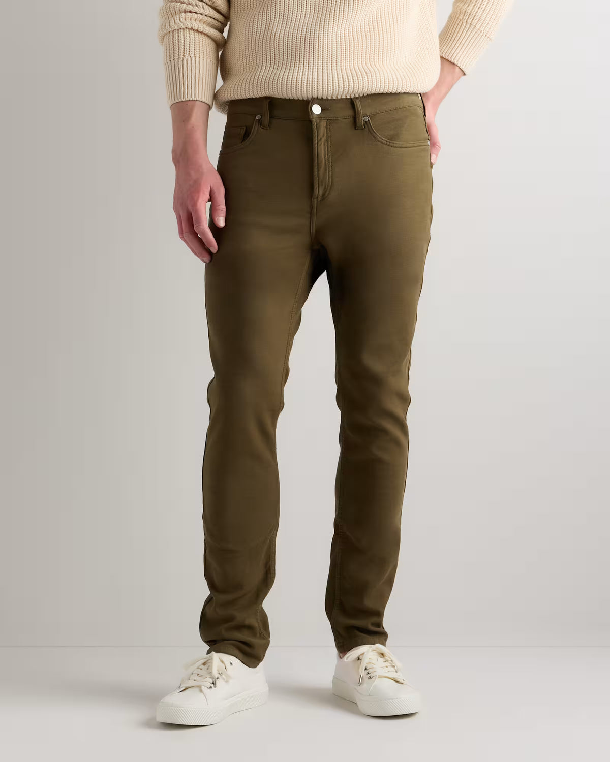 French Terry 5-Pocket Pants - Slim - US 1917