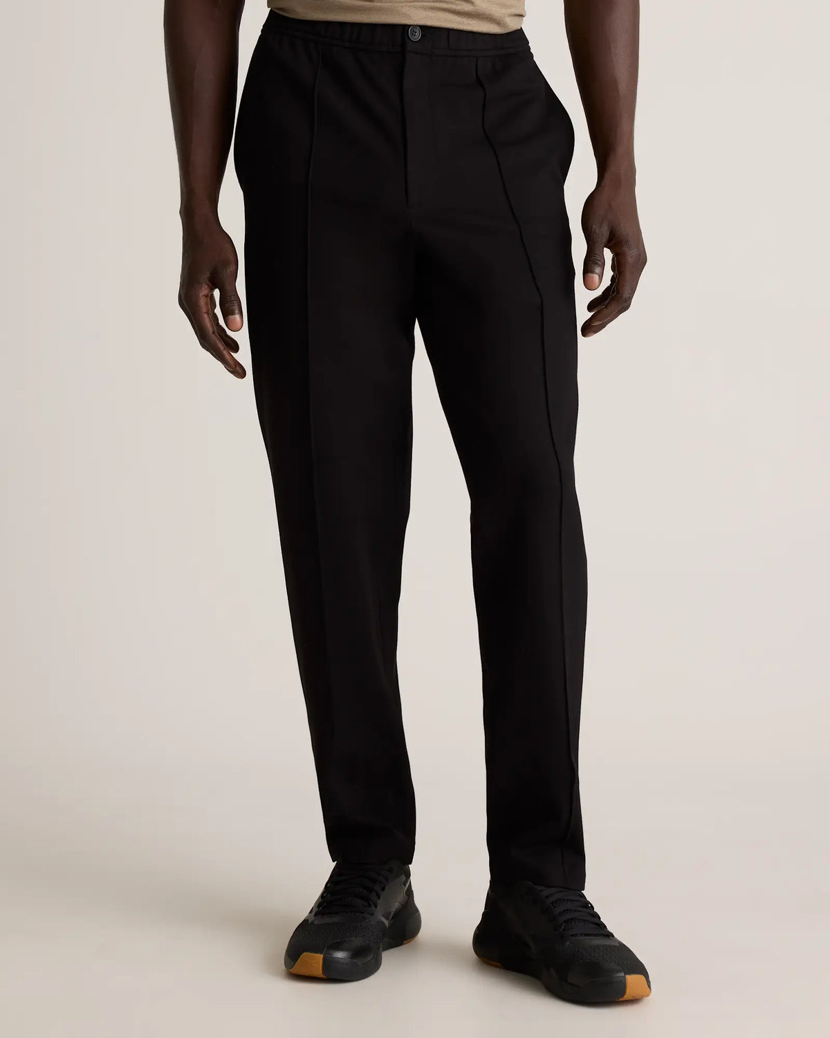 Stretch Knit Pintuck Trousers - US 6713