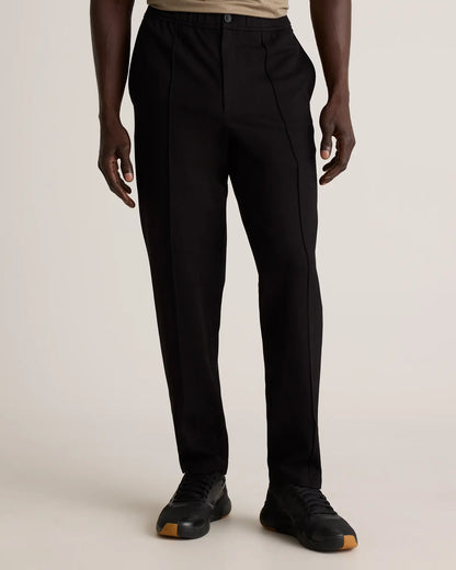 Stretch Knit Pintuck Trousers - US 6713