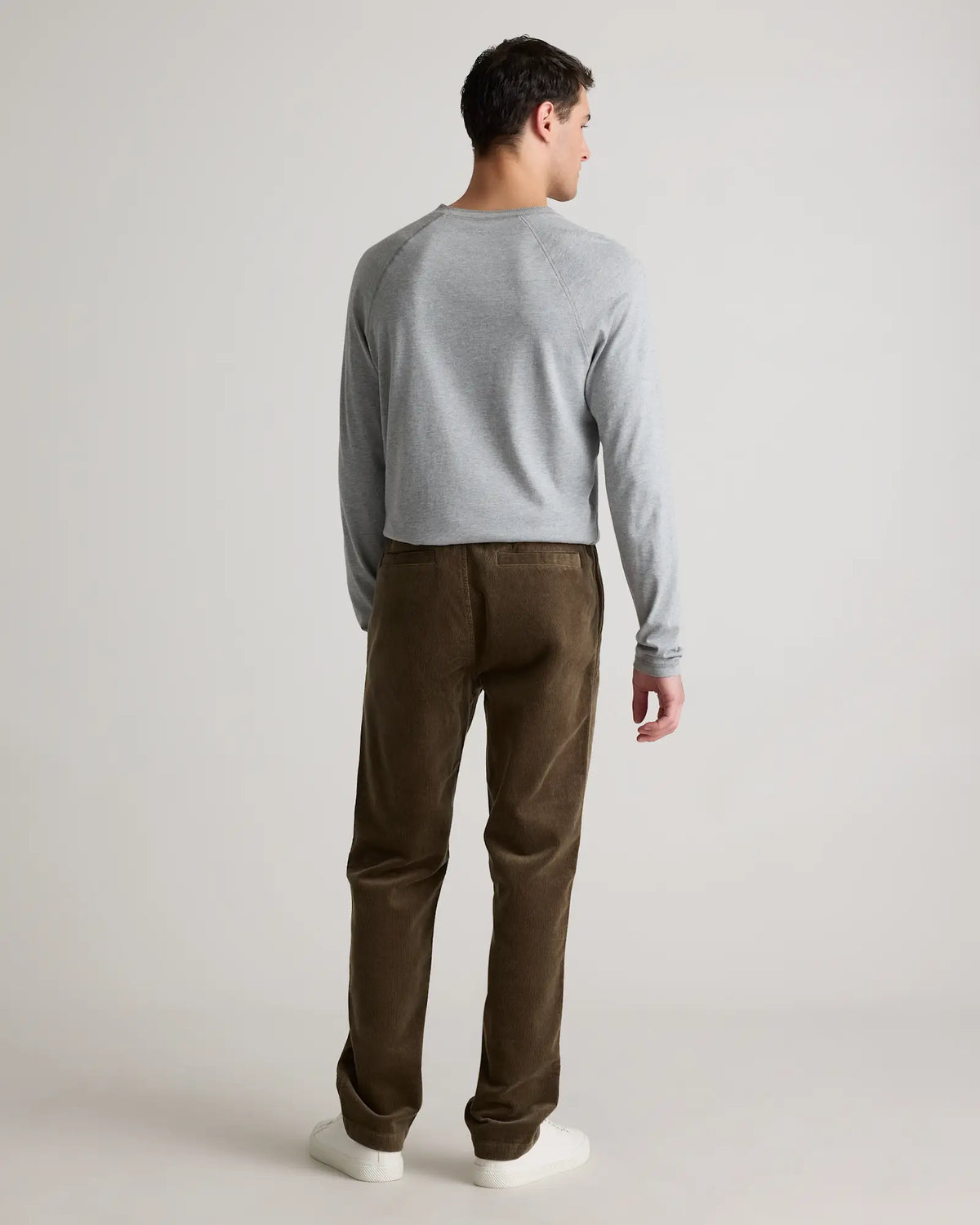 Organic Stretch Corduroy Drawstring Trousers - US 9040