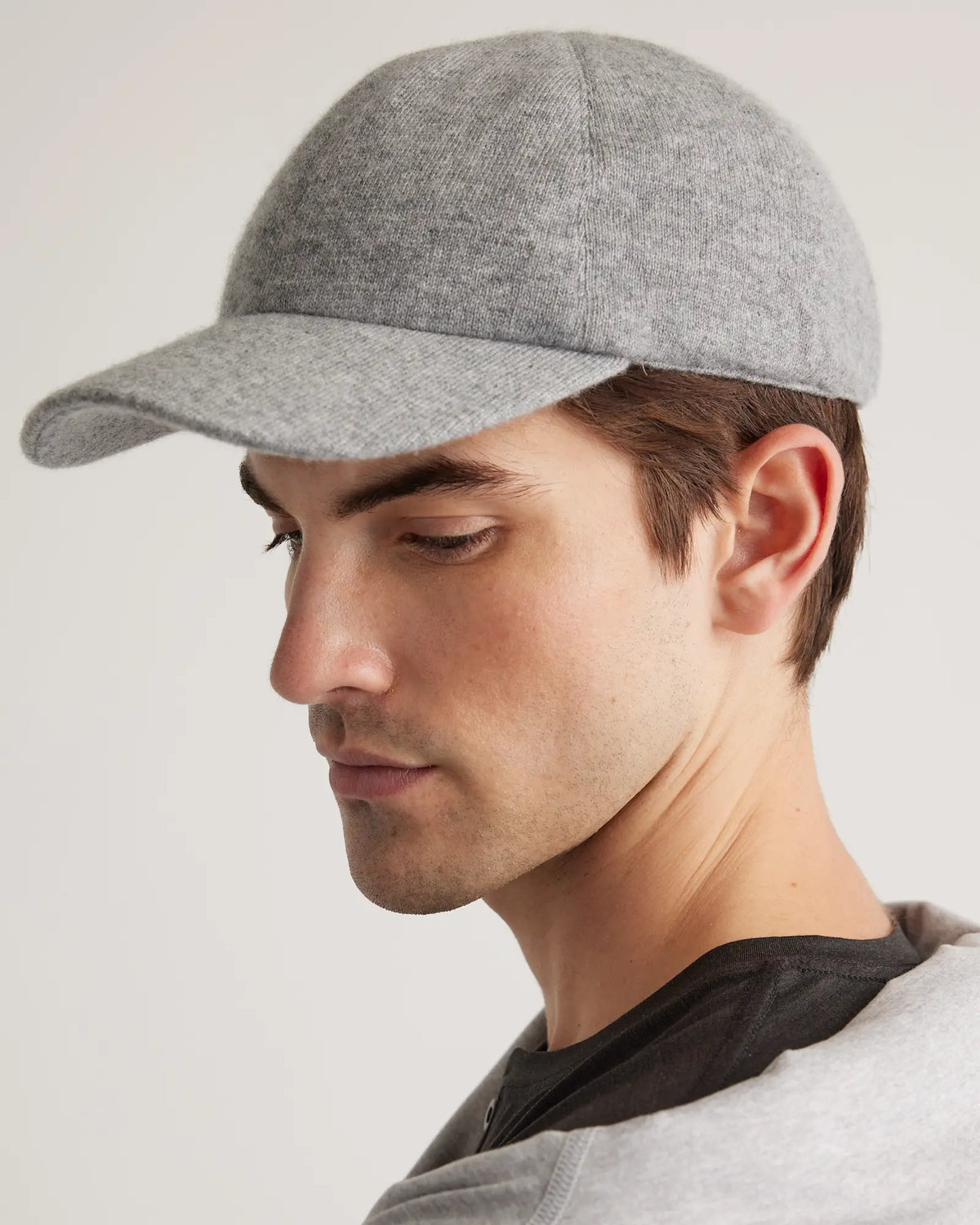 Cashmere Baseball Cap - US 3214