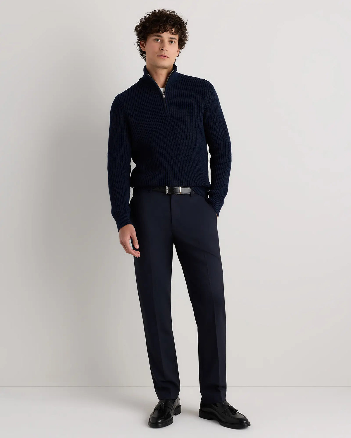 Stretch Wool Dress Pants - Straight - US 5532