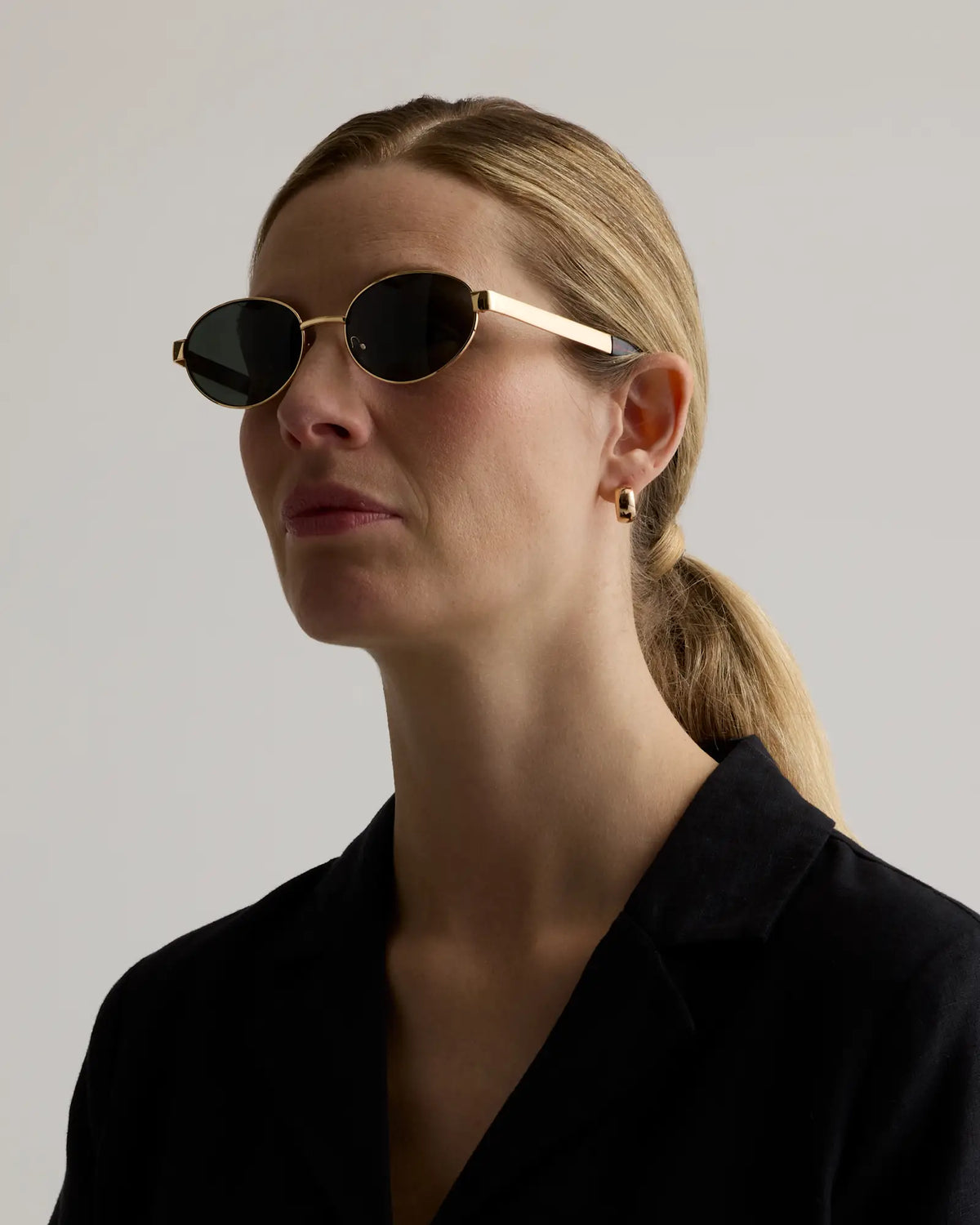 Monaco Polarized Stainless Steel Sunglasses - US 4840