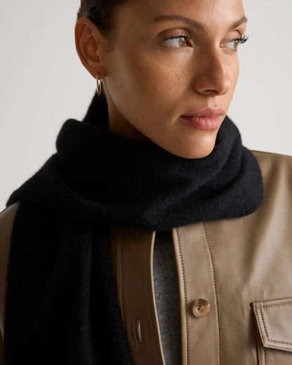 Mongolian Cashmere Woven Fringe Scarf - US 3638