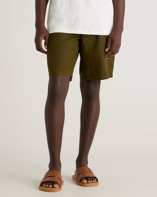 100% European Linen Shorts - 10" - US 5859
