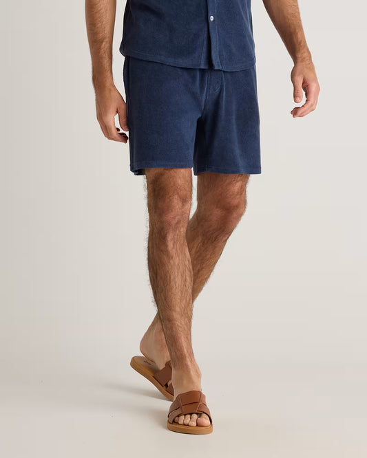 100% Organic Cotton Terry Towel Shorts - 6.5" - US 8386
