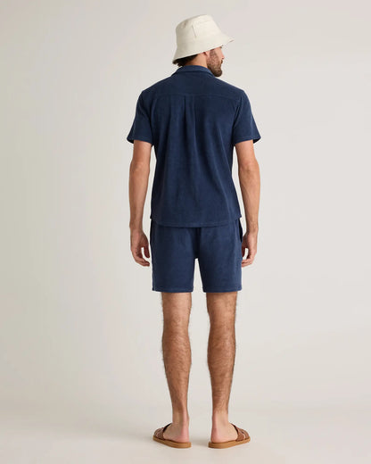 100% Organic Cotton Terry Towel Shorts - 6.5" - US 8386