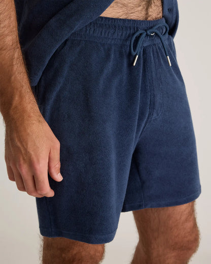 100% Organic Cotton Terry Towel Shorts - 6.5" - US 8386