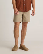 Cotton Chino Drawstring Shorts - 7" - US 8370