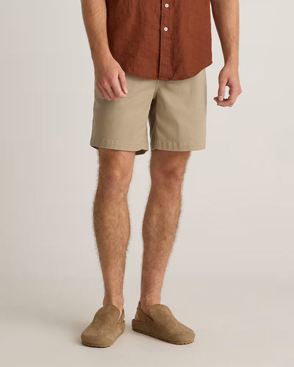 Cotton Chino Drawstring Shorts - 7" - US 8370