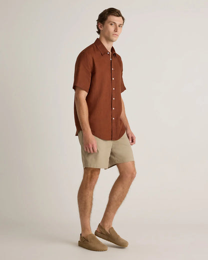 Cotton Chino Drawstring Shorts - 7" - US 8370