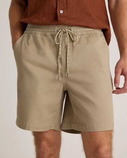 Cotton Chino Drawstring Shorts - 7" - US 8370