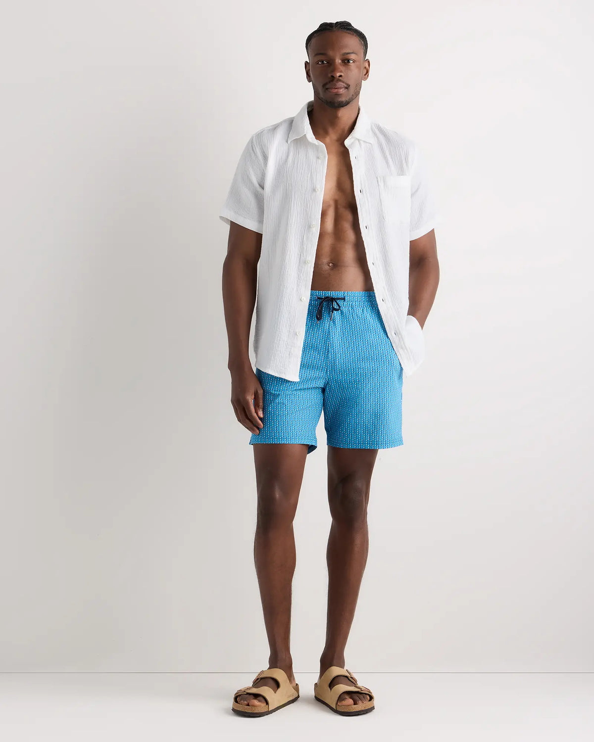 Italian Swim Trunks - 7" - US 3135
