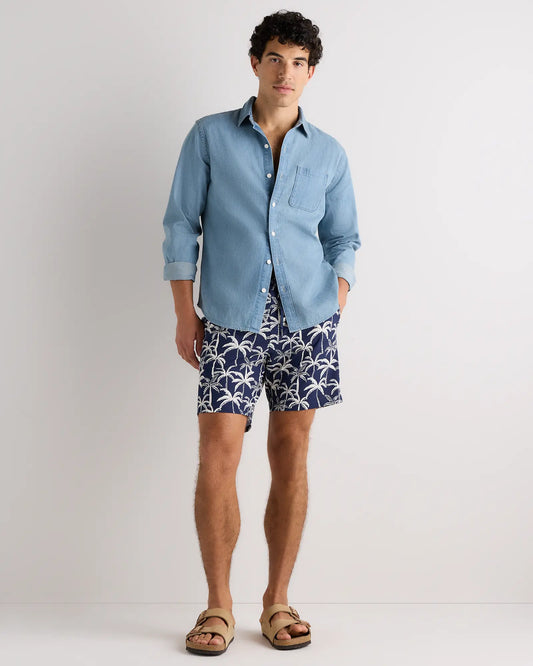 Italian Swim Trunks - 7" - US 9779