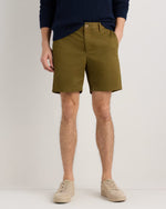 Organic Cotton Classic Stretch Chino Shorts - 7" - US 7055