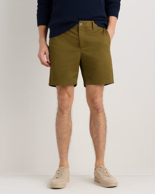 Organic Cotton Classic Stretch Chino Shorts - 7" - US 7055