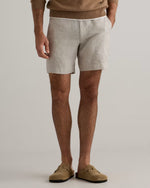 100% European Linen Trouser Shorts - 7" - US 0620