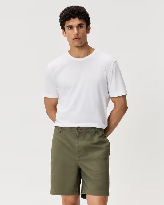 Organic Stretch Cotton Pull On Chino Shorts - 7" - US 9411
