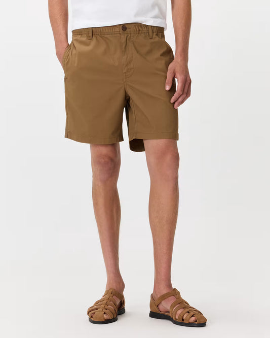Organic Stretch Cotton Pull On Chino Shorts - 7" - US 0092