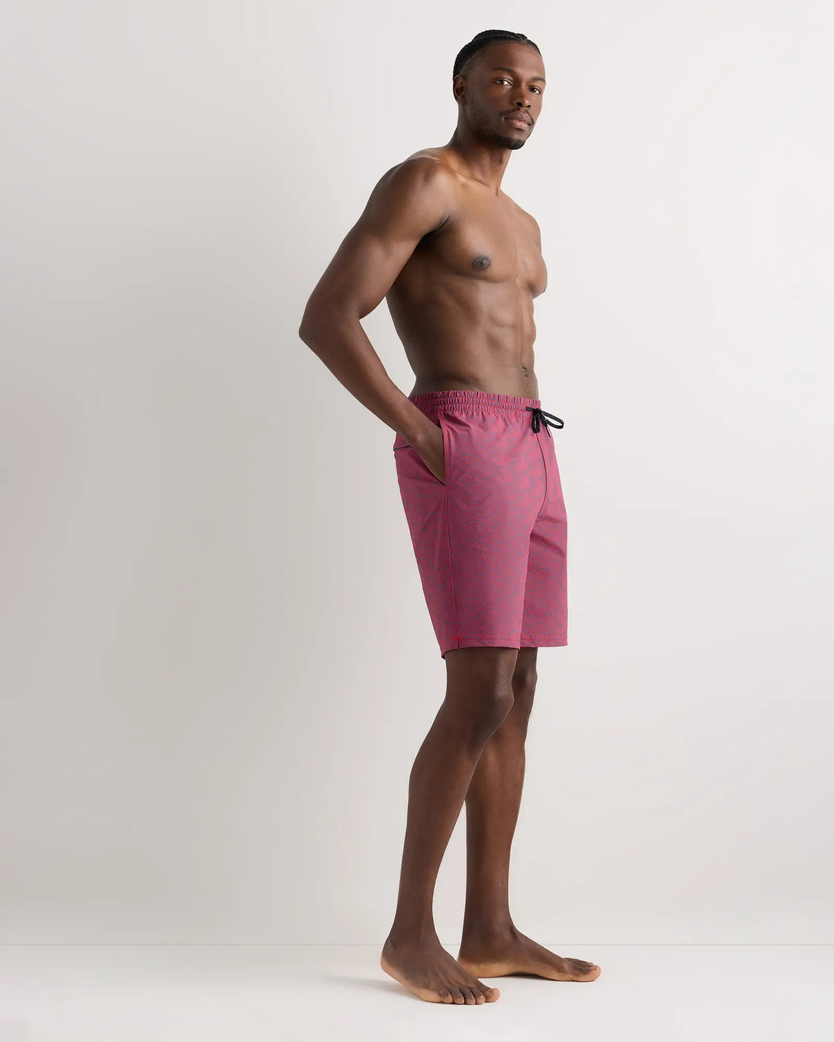 Italian Swim Trunks - 9" - US 5097