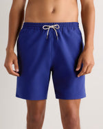 Seersucker Swim Trunks - 7" - US 6408