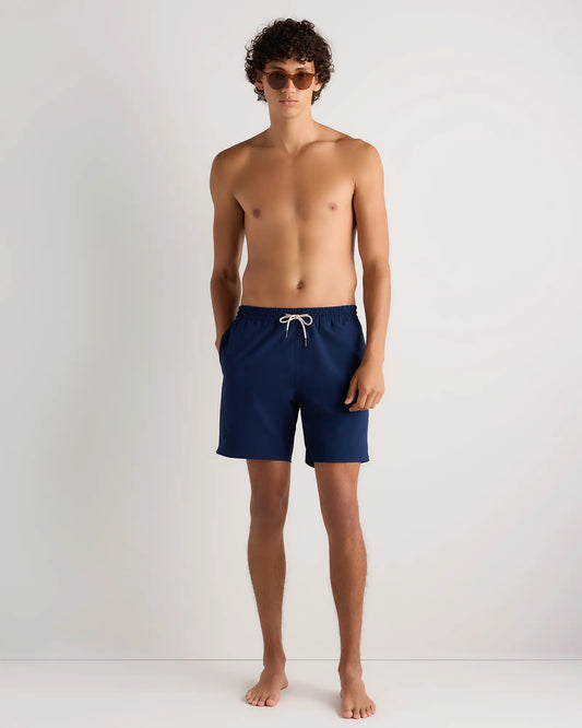 Seersucker Swim Trunks - 7" - US 8071