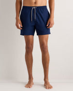 Seersucker Swim Trunks - 5.5" - US 1652