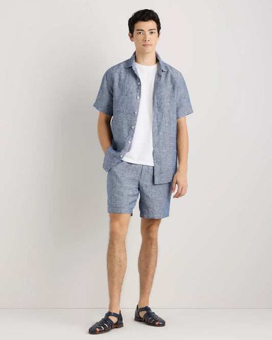100% European Linen Shorts - 7" - US 1955