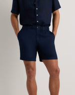 100% European Linen Shorts - 7" - US 2458
