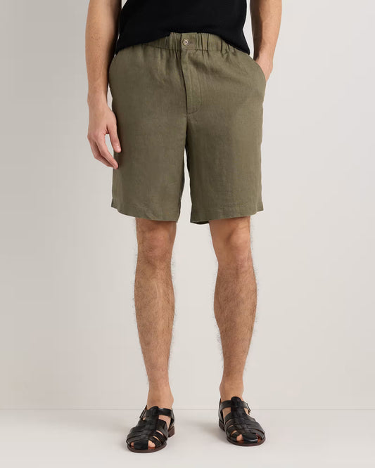 100% European Linen Shorts - 9" - US 5361
