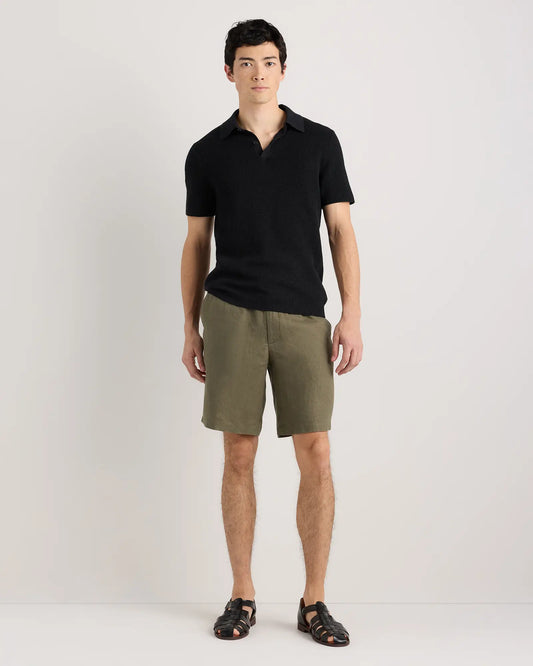 100% European Linen Shorts - 9" - US 5361