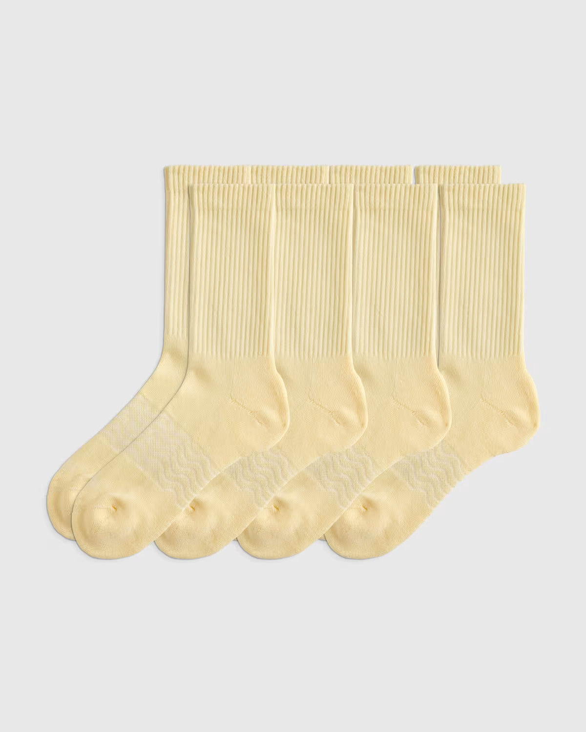 Everyday Cotton Solid Crew Socks (4-pack) - US 5516