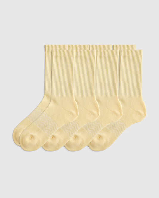 Everyday Cotton Solid Crew Socks (4-pack) - US 5516