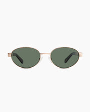 Rose Gold with Green lens