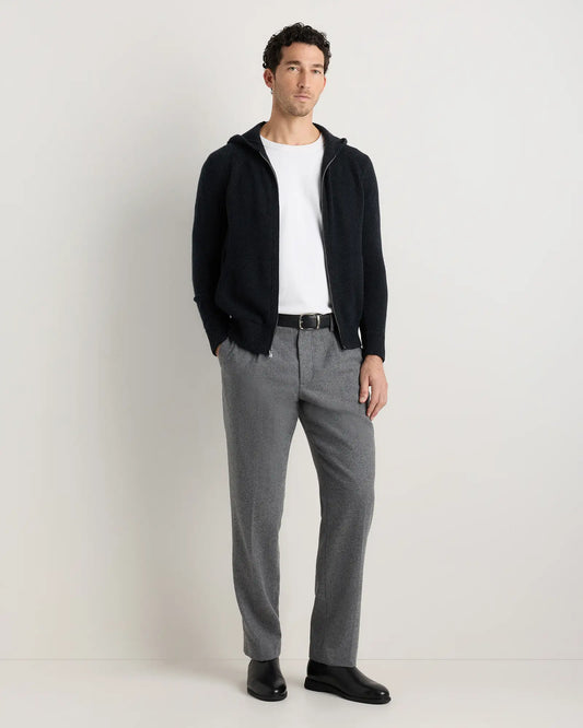 Luxe Baby Cashmere Bomber Hoodie - US 6941