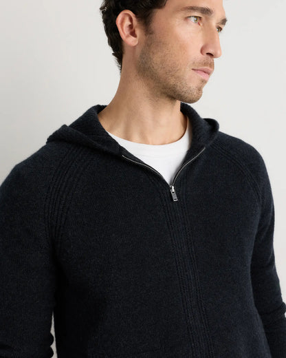 Luxe Baby Cashmere Bomber Hoodie - US 6941