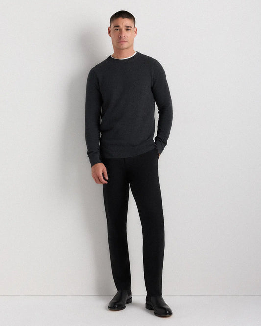 100% Organic Cotton Pique Crewneck Sweater - US 6409