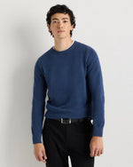 100% Organic Cotton Pique Crewneck Sweater - US 1940
