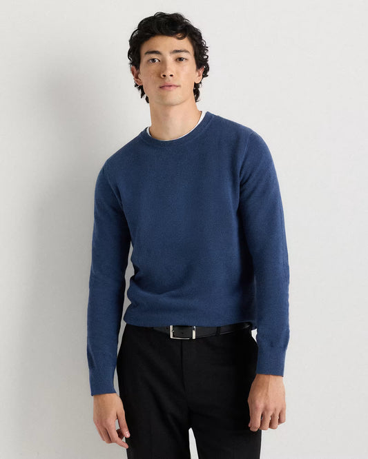 100% Organic Cotton Pique Crewneck Sweater - US 1940