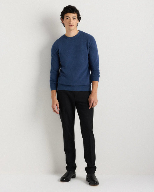100% Organic Cotton Pique Crewneck Sweater - US 1940