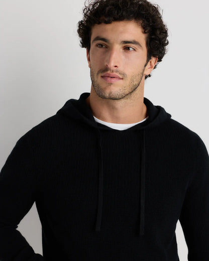 Organic Cotton Cashmere Waffle Hoodie - US 8149