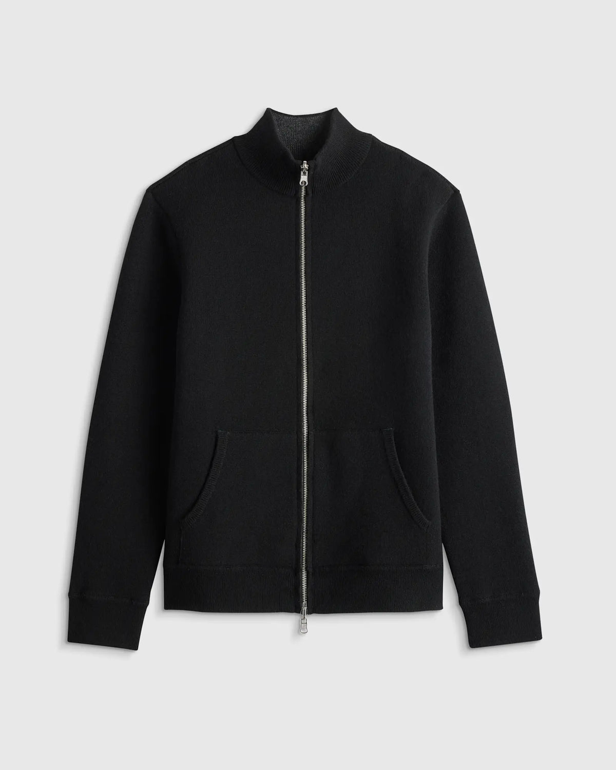100% Reversible Cashmere Full Zip Sweater - US 4874