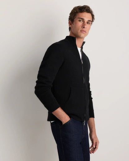 100% Reversible Cashmere Full Zip Sweater - US 4874